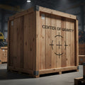 Center of Gravity Shipping Stencil