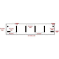 Football Field Hash-Mark Stencil Kit