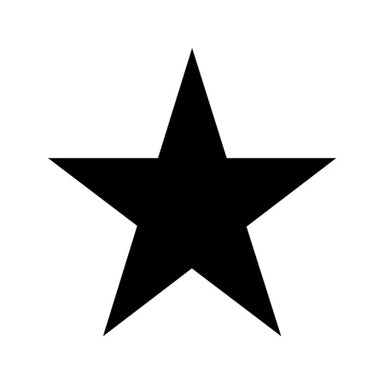 Customized Star Stencil Shapes