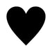 Heart Shape Stencil