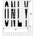 MUTCD standard ONLY  Pavement Stencil