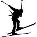 Airborne Skiing Stencil
