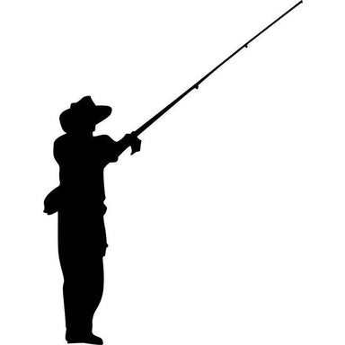 Fly Fishing Stencil