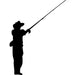 Fly Fishing Stencil