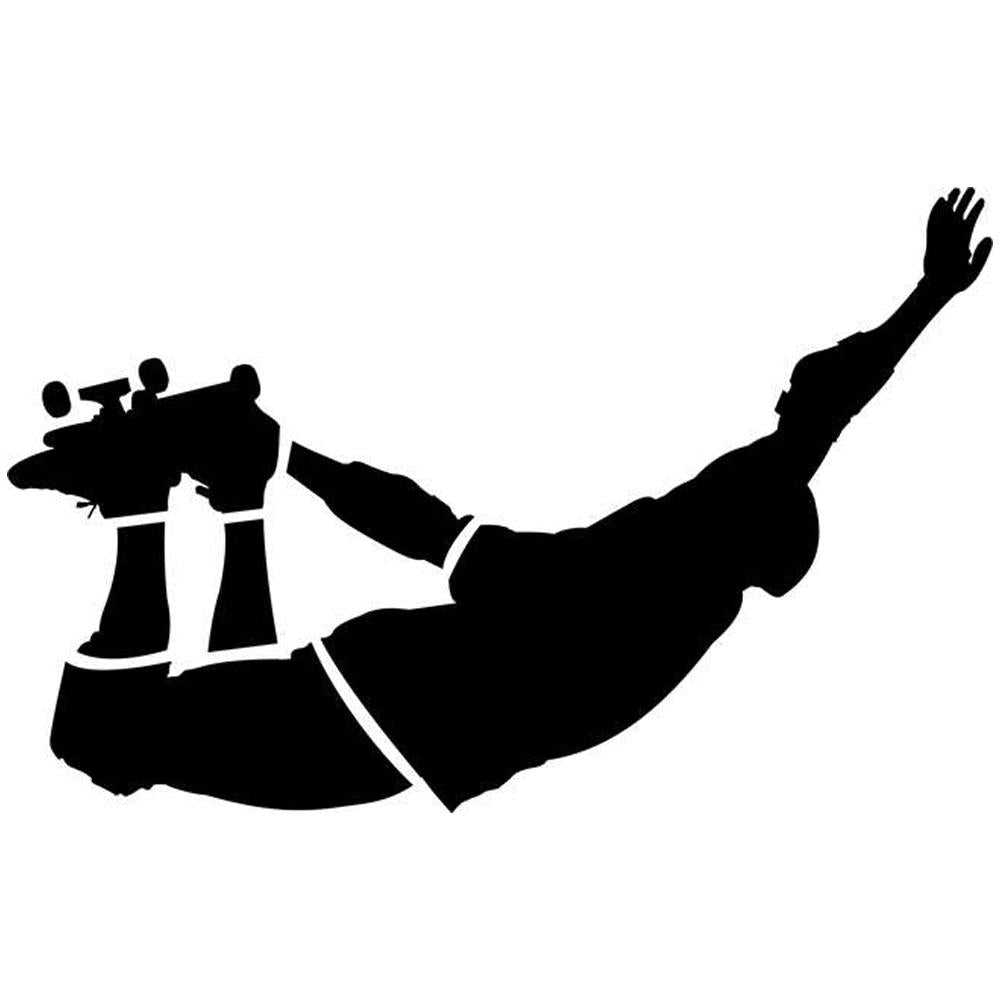 Japan Air Skateboarding Stencil