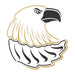 Eagle Head 1 Mascot Stencil