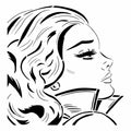 Graffiti Pop Art Face by Gray Gardens SPECIAL FACE SHEET NO BAG