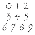 Papyrus Number Stencil Set | Value Pack