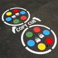 Playground Game Stencil | Copy Cat Game