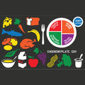 Nutrition Playground Stencil Set