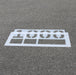 parking lot numbers spot 2 3 4 digit sets painting garage