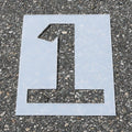 Single Digit Number Set (0-9) | Parking Space Numbering System