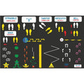 Jump & Move Playground Stencil Set