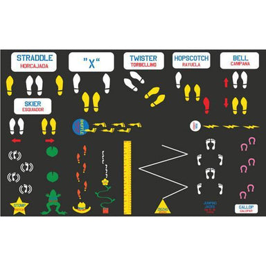 Fuel Up To Play 60 Jump & Move Stencil Set
