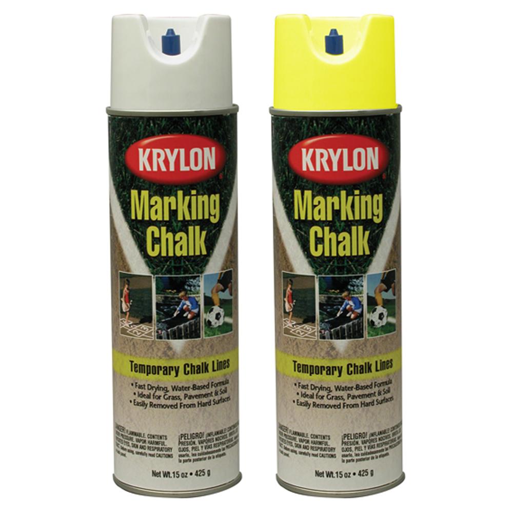 Krylon Spray Marking Chalk High Visibility