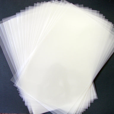 Clear Blank Stencil Vinyl Paper Acetate Sheets for Crafts, 5 Mil, 12 x 12 In