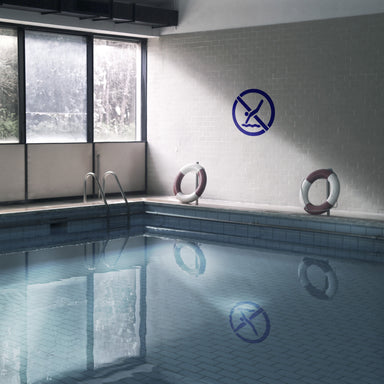 No Diving Recreational Guide Symbol Stencils