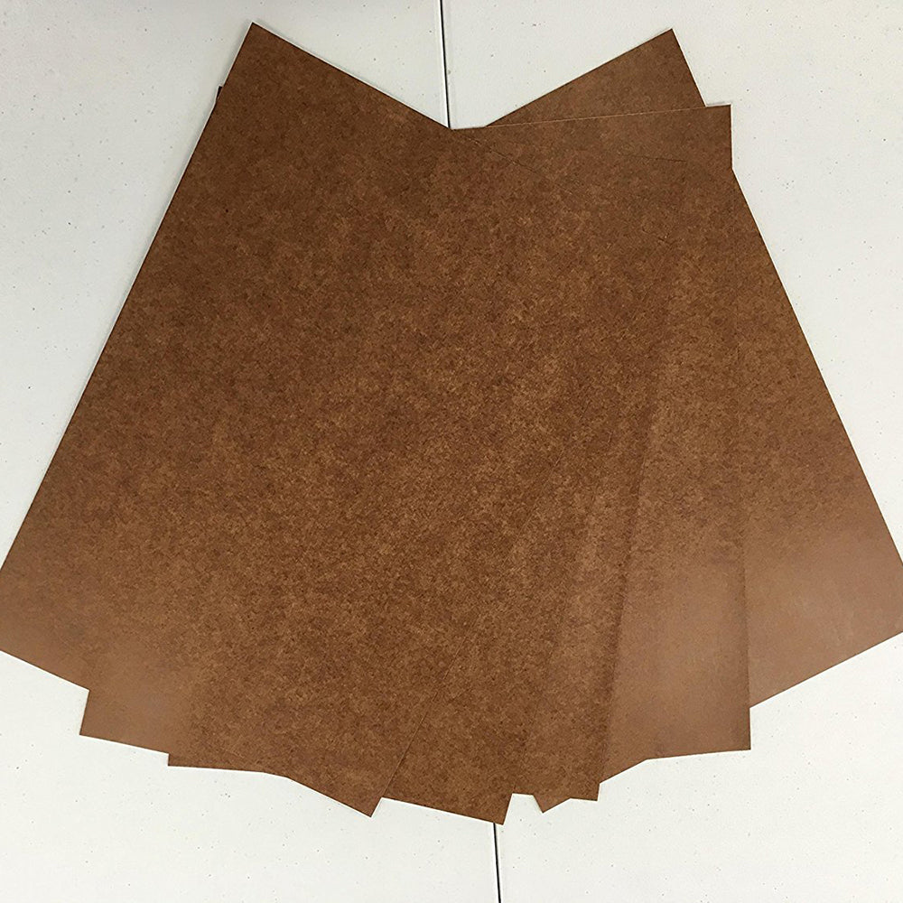 Stenciled Metallic Kraft Wrapping Paper