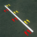 Slalom Jump | Playground Stencil