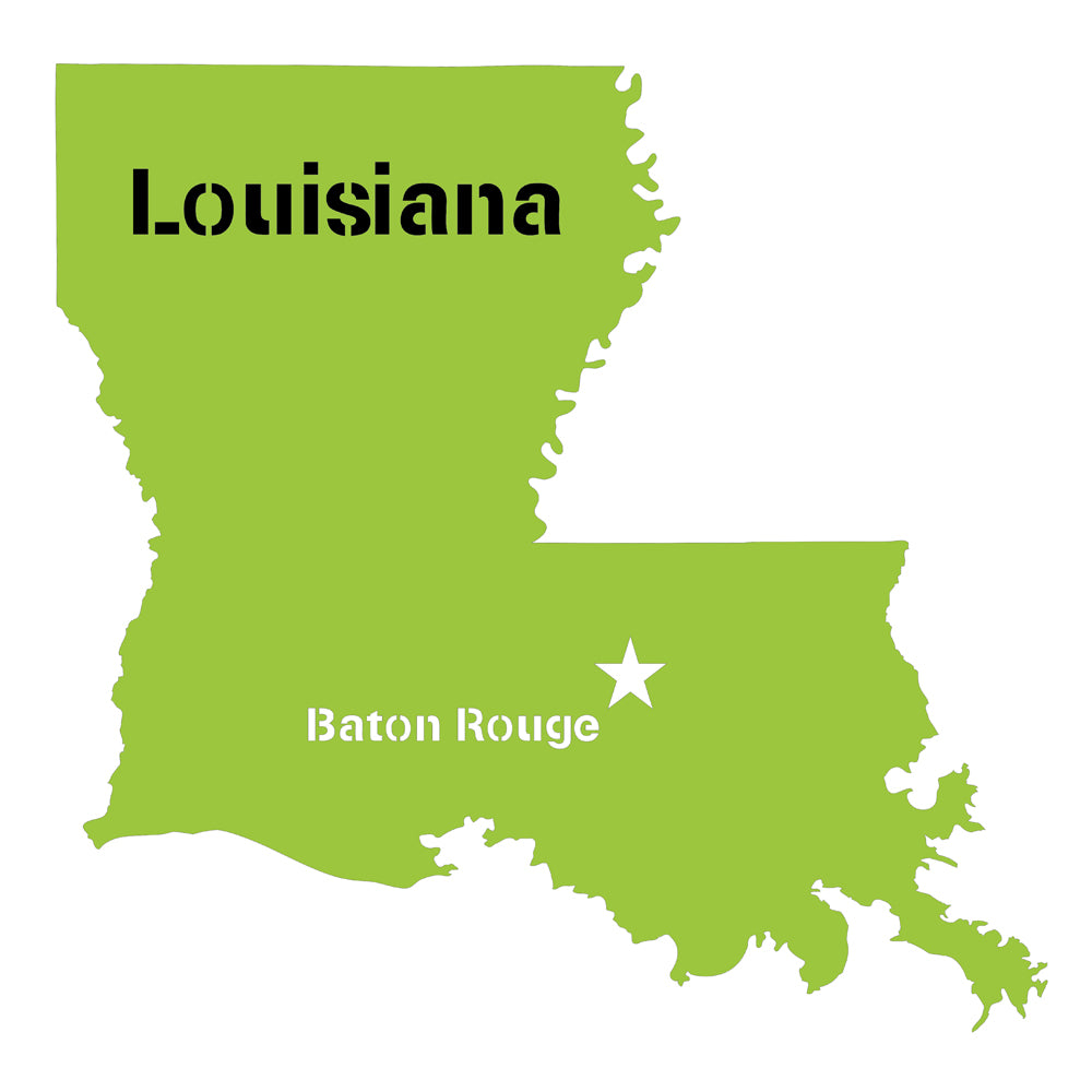 Louisiana State Map