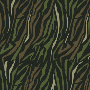 Tiger Camo Stencil Set Stencil Only / 7.5 mil