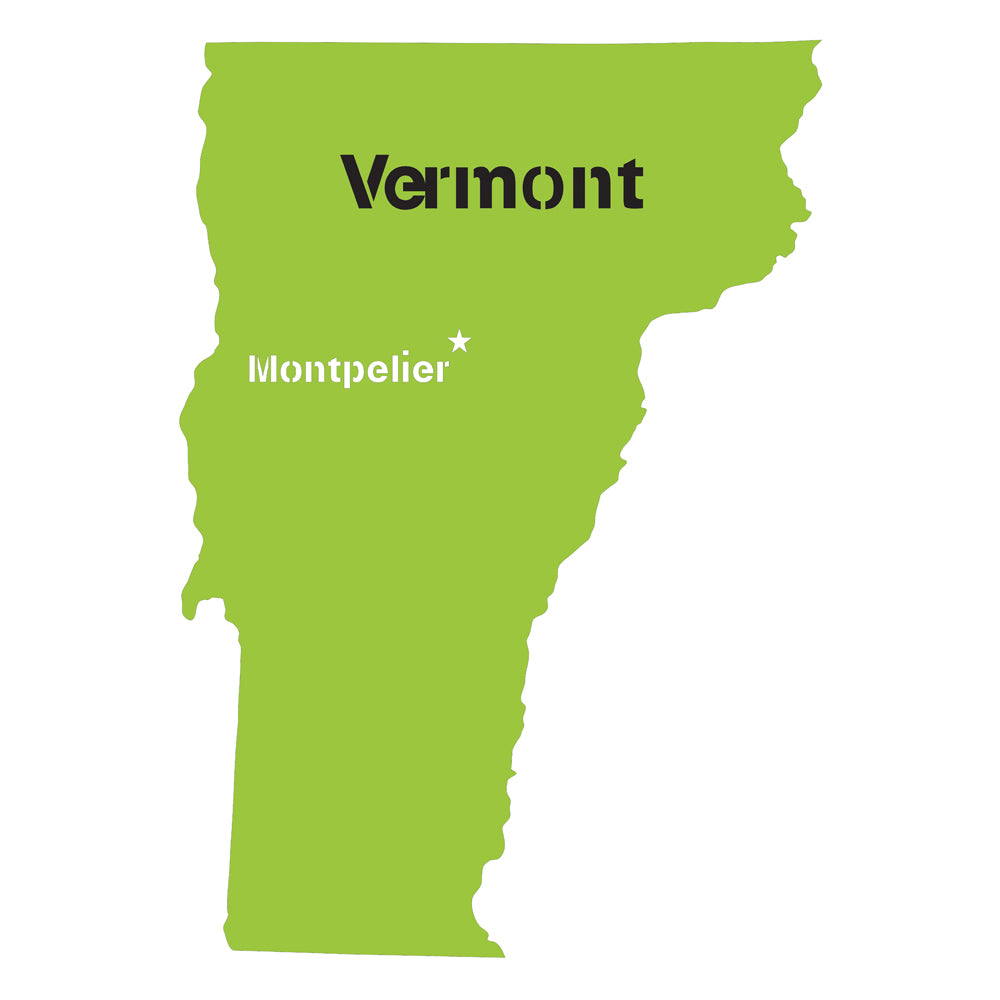 Vermont State Map Stencil | Perfect for Vermont-Themed Crafts – Stencil Ease