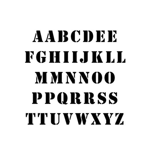 Durable Stencil Letters and Number Sets for Any Project | Stencil Ease