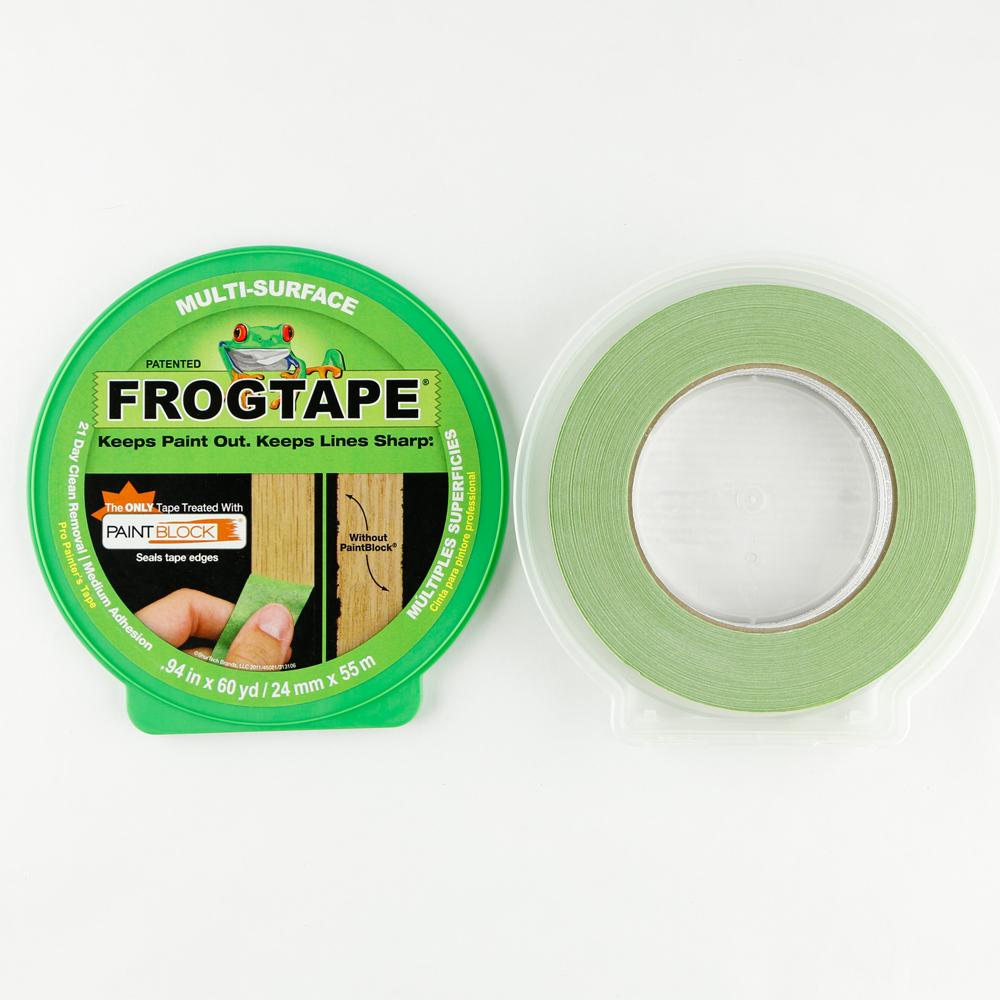 Ruban à masquer multi-surface FrogTape, 36 mm x 55 m, vert FT36 Ruban à masquer multi-surface FrogTape, 36 mm x 55 m, vert FT36