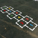 Traditional Hopscotch Playground Stencil