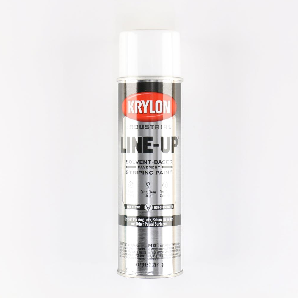 Brilliant White Krylon Professional Striping Paint - Solvent Based