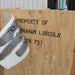 Custom Shipping Container Stencils in use get your custom stencil today