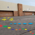 Playground Shapes | Circle, Square, Diamond, Star Trangle Heart Octogon Stencils
